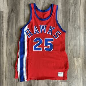 Vintage Sand Knit Basketball Jersey 1960s University Of Kansas Jayhawks Size XS